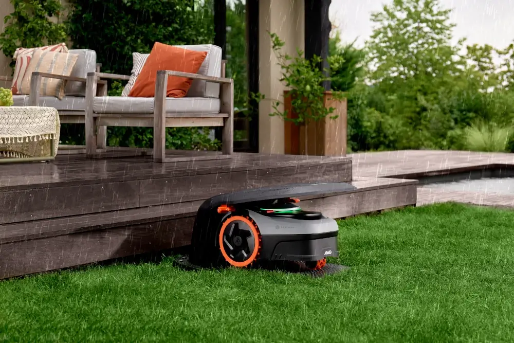 Segway Navimow i210 AWD – wykrywanie deszczu i adaptacja do pogody, robot koszący z prognozą pogody